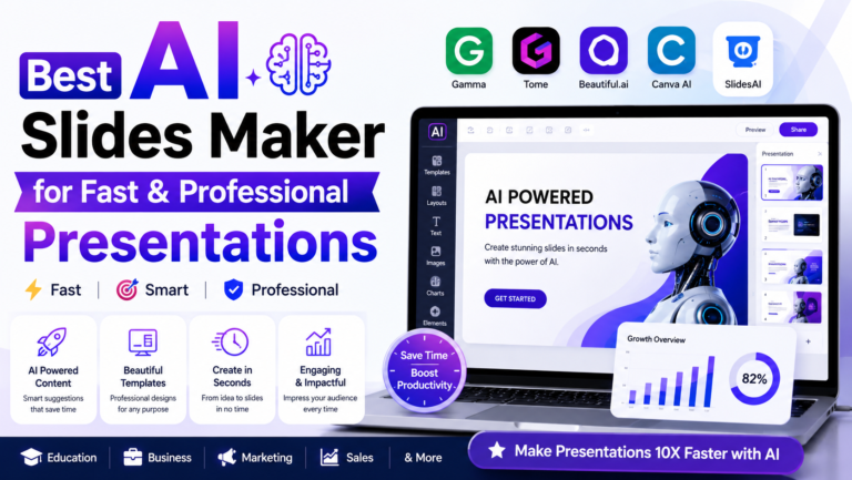 AI Slides Maker for Faster Presentations