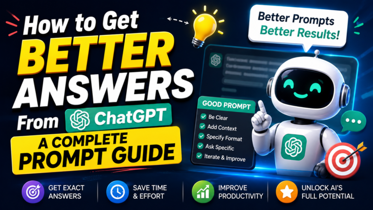 Get Better Answers From ChatGPT