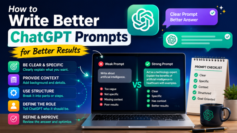How to write Better ChatGPT Prompts