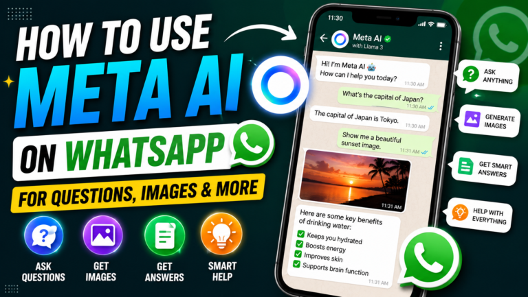 Use Meta AI on WhatsApp
