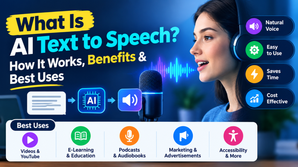 AI Text to Speech Explained
