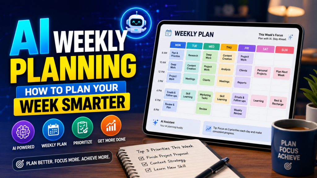 AI Weekly Planning Smarter