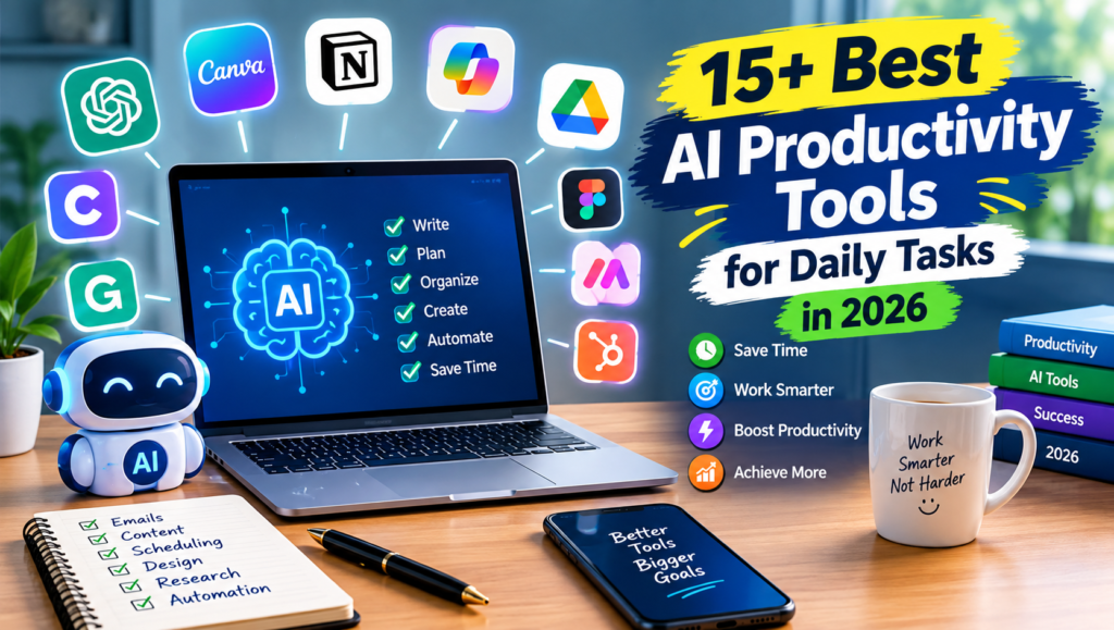 Best AI Productivity Tools for Daily Tasks in 2026