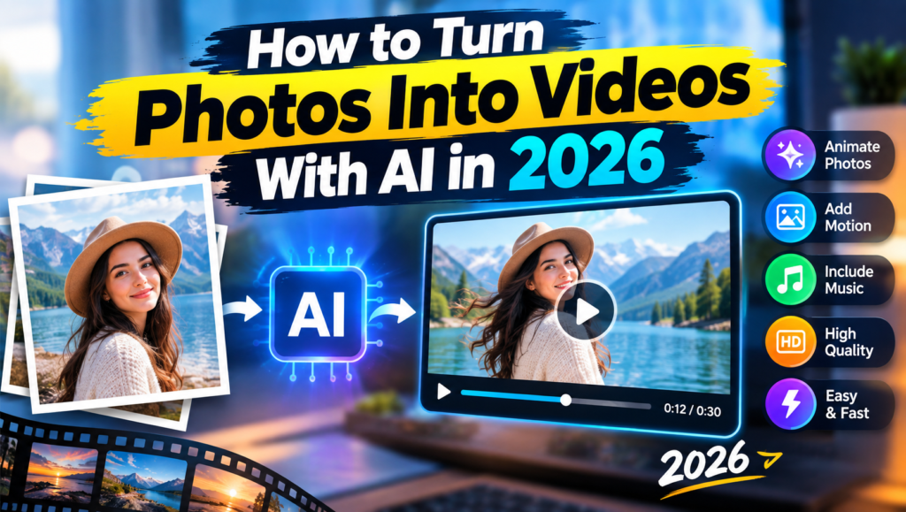 Turn Photos Into Videos with AI