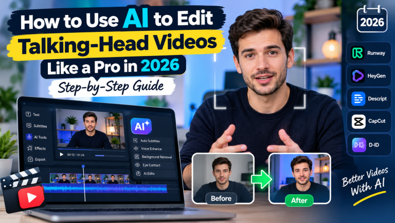 Use AI to Edit Talking-Head Videos